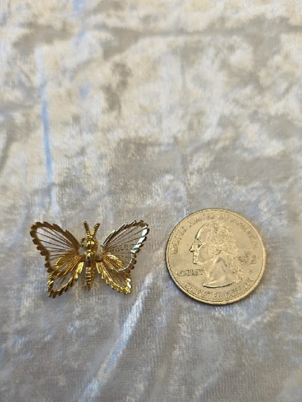 Monet vintage butterfly